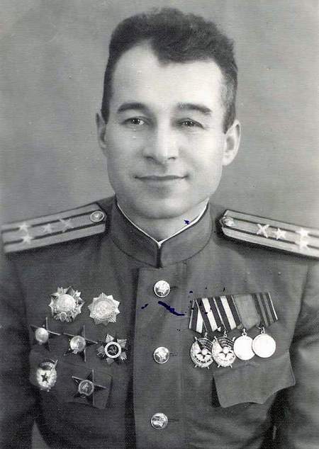Кавалер ордена Александра Невского полковник Малык И.Ф.