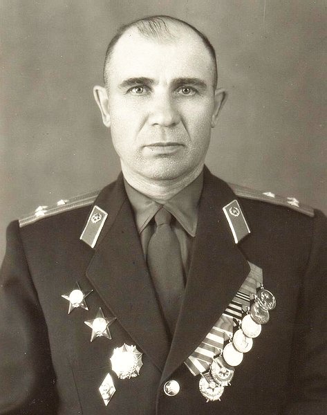 Кавалер ордена Александра Невского полковник Казаков П.Я.