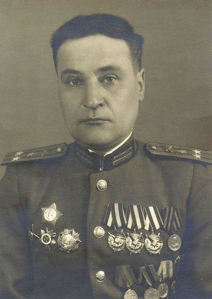 Кавалер ордена Александра Невского полковник Родионов В.И.