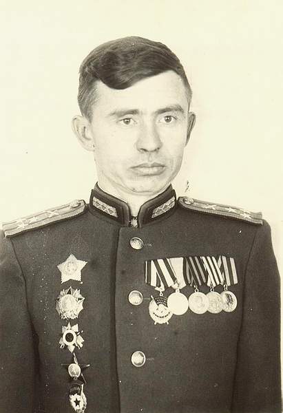 Кавалер ордена Александра Невского полковник Топтунов П.И.