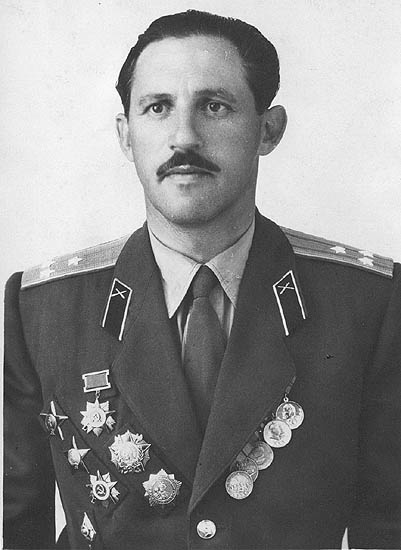 Кавалер ордена Александра Невского полковник Сорин З.А.