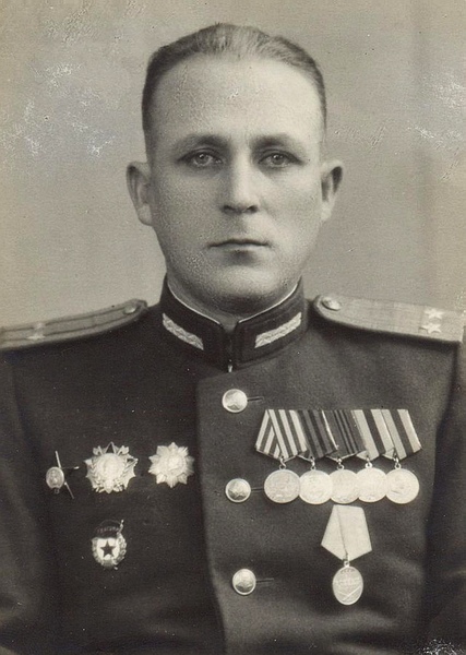 Кавалер ордена Александра Невского гвардии подполковник Бройтман Э.М.