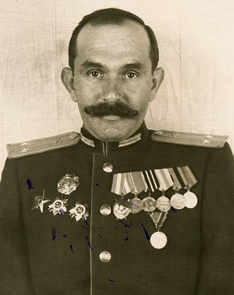 Кавалер ордена Александра Невского подполковник Корнеев И.П.