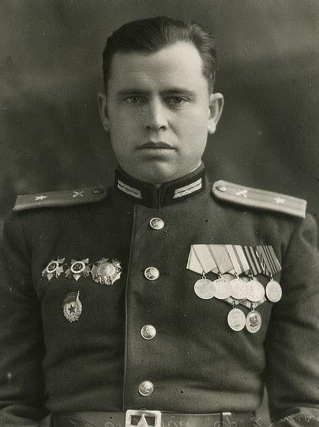 Кавалер ордена Александра Невского гвардии майор Жовнер К.В.