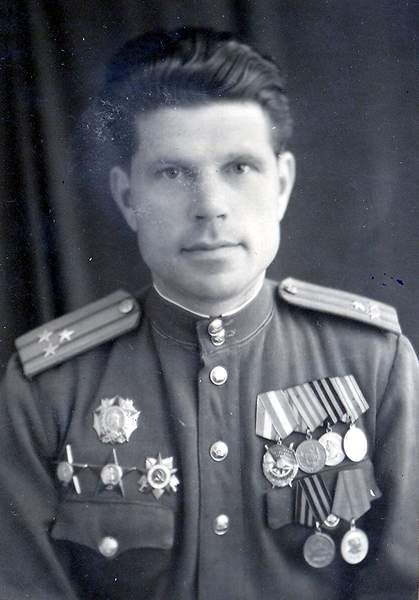 кавалер ордена Александра Невского полковник Сорокин И.И.
