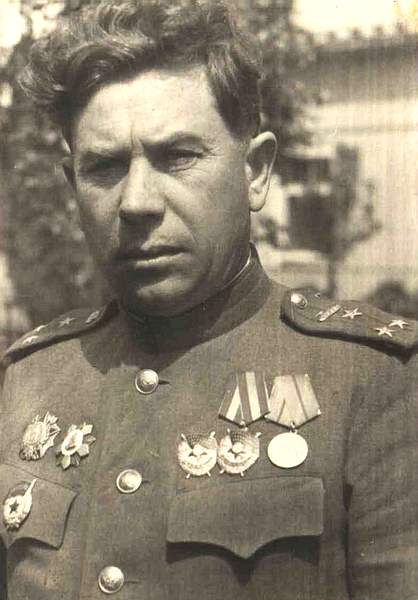 Кавалер ордена Александра Невского полковник Жилин Ф.А.