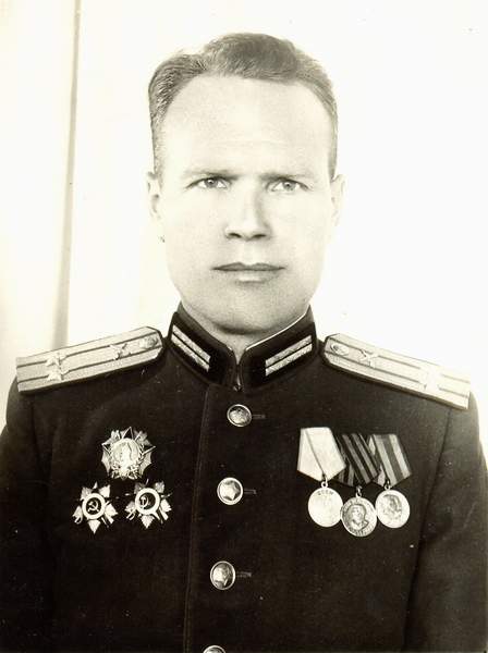 Кавалер ордена Александра Невского подполковник Шеховцев Н.Н.