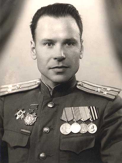 Кавалер ордена Александра Невского подполковник Котенев И.И.