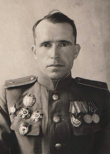Кавалер ордена Александра Невского гвардии майор Коваленко Н.М.