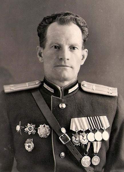 Кавалер ордена Александра Невского гвардии подполковник Мищенко А.П.