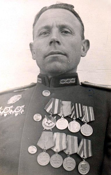 Кавалер ордена Александра Невского подполковник Дихтярук Н.Н.
