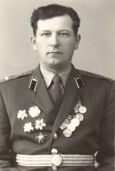 Кавалер ордена Александра Невского подполковник Канивец Павел Сидорович