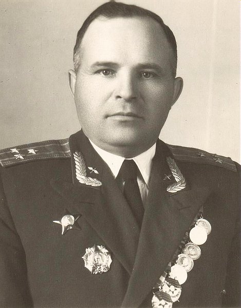 Кавалер ордена Александра Невского полковник Белобров Н.А.