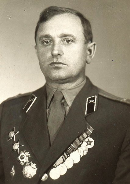 Кавалер ордена Александра Невского подполковник Кочергин П.С.