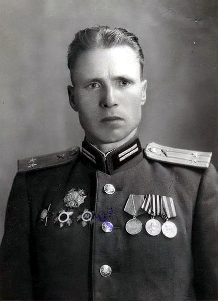 Кавалер ордена Александра Невского подполковник Лихачев Н.Ф.