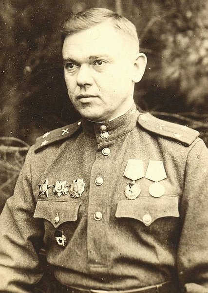 Кавалер ордена Александра Невского гвардии подполковник Кобелев А.И.