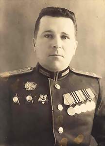 кавалер ордена Александра Невского полковник Гамберг Ю.Л.
