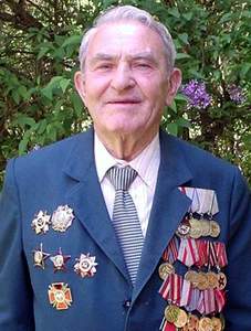 ветеран Великой Отечественной войны, кавалер ордена Александра Невского Савенко Г.З.