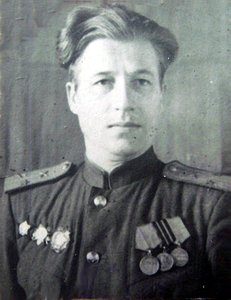 кавалер ордена Александра Невского подполковник Завьялов Л.А.