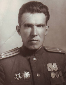 Кавалер ордена Александра Невского подполковник Слепцов А.Н.