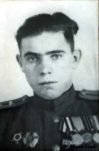 гвардии старший лейтенант Ионов А.В., кавалер ордена Александра Невского