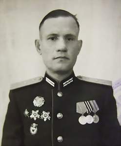 майор Кащеев Е.П. - кавалер ордена Александра Невского