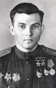 кавалер ордена Александра Невского, дважды Герой Советского Союза Мыльников Г.М.