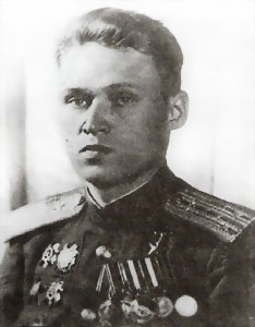 Герой Советского Союза майор Овчинников А.П.