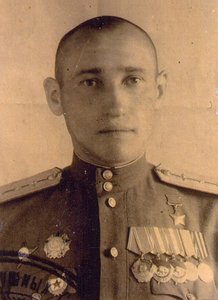 Герой Советского Союза, кавалер ордена Александра Невского гвардии капитан Похлебаев И.Г.