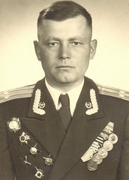 Кавалер ордена Александра Невского гвардии подполковник Бабыко Н.Н.