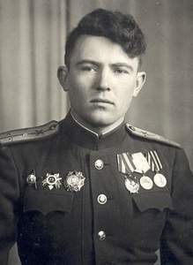 кавалер ордена Александра Невского старший лейтенант Савенко Г.З.